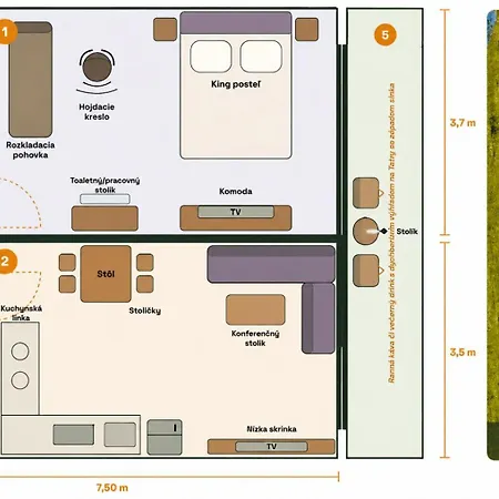 Appartement Apartmantatryview Vel'ka Lomnica